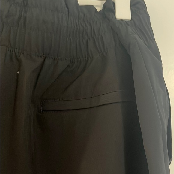 Women's FLX High-Waisted Paperbag-Waist Joggers Black Size XL - Picture 3 of 11